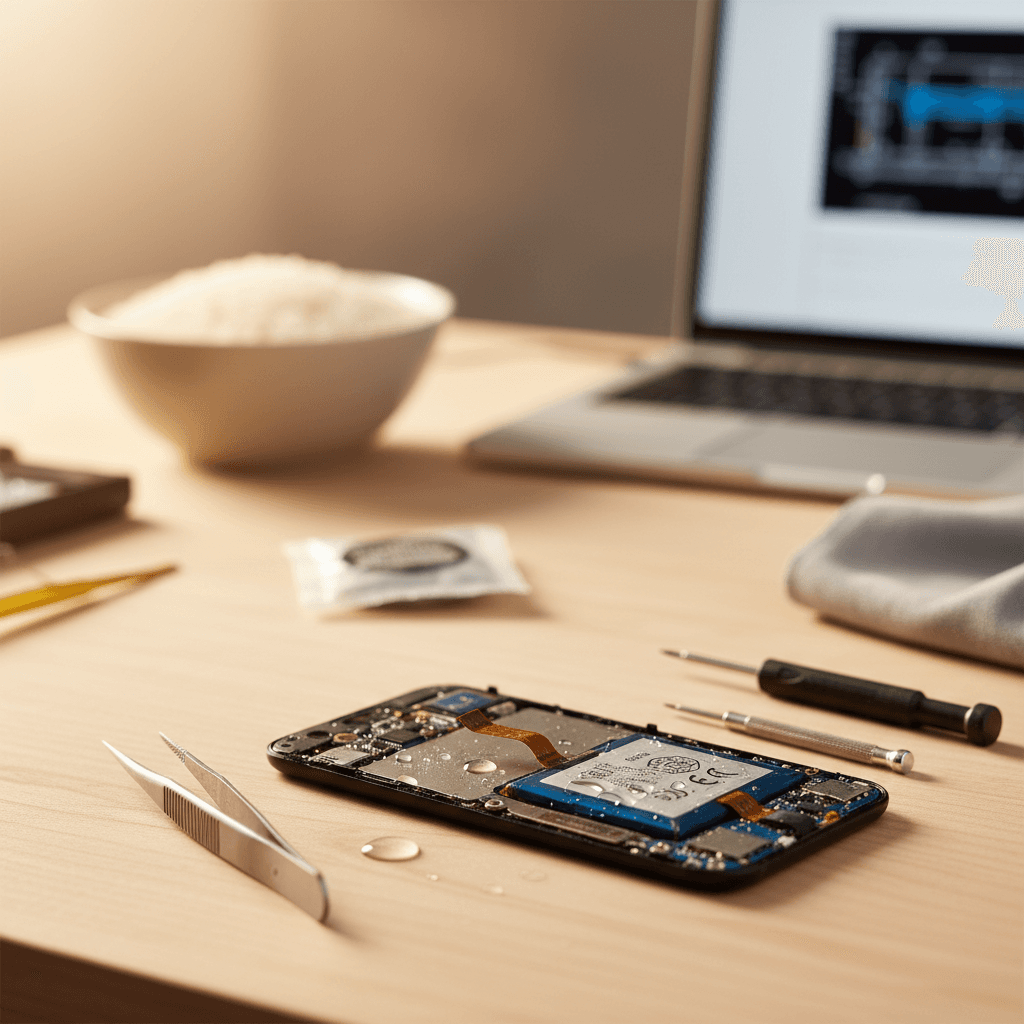 Что делать, если телефон упал в воду — пошаговая инструкция