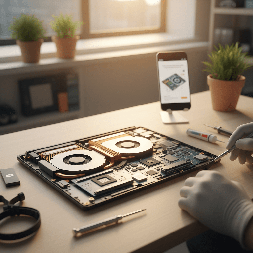 Ноутбук перегревается и выключается — 5 причин и решения