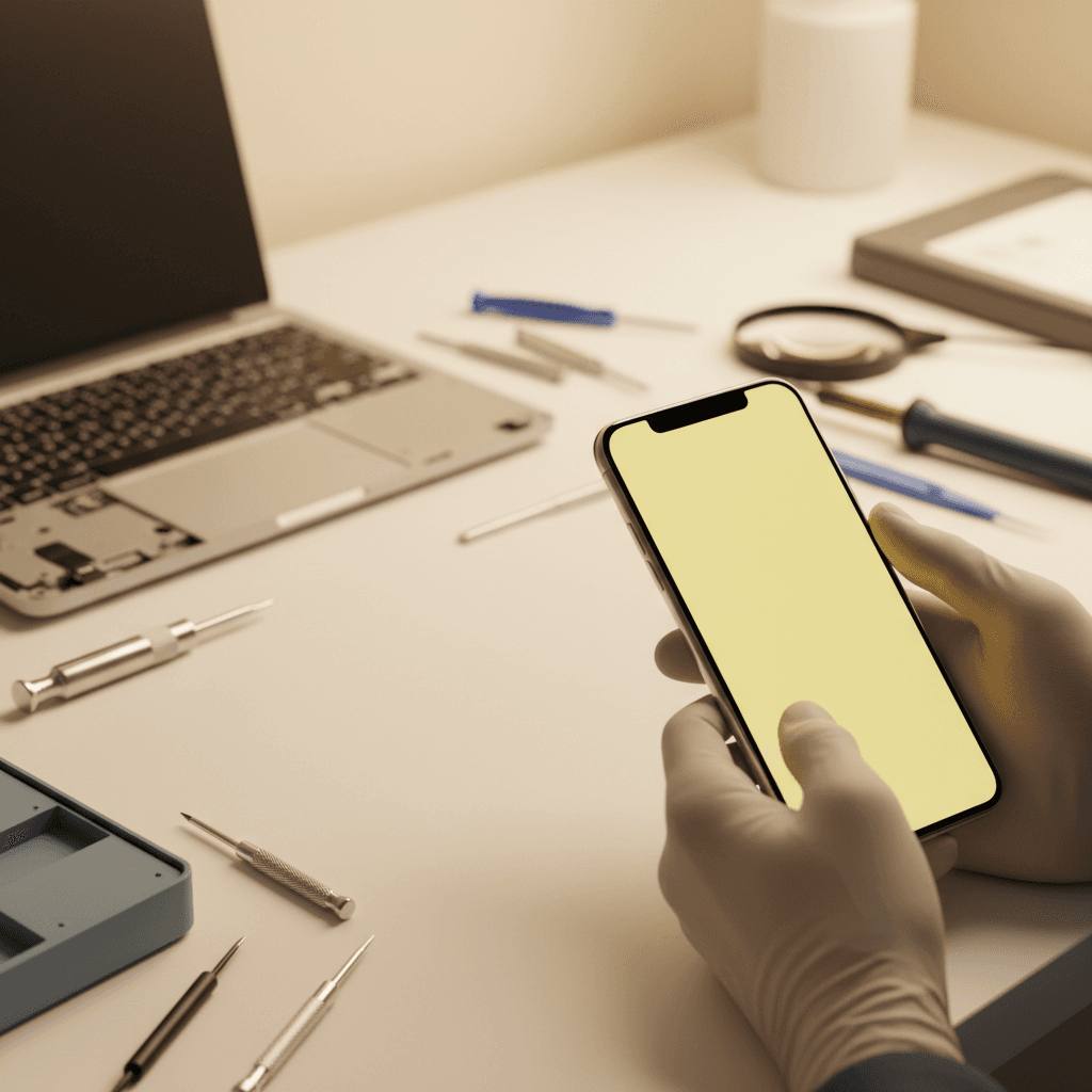 Почему экран телефона желтеет и как это исправить