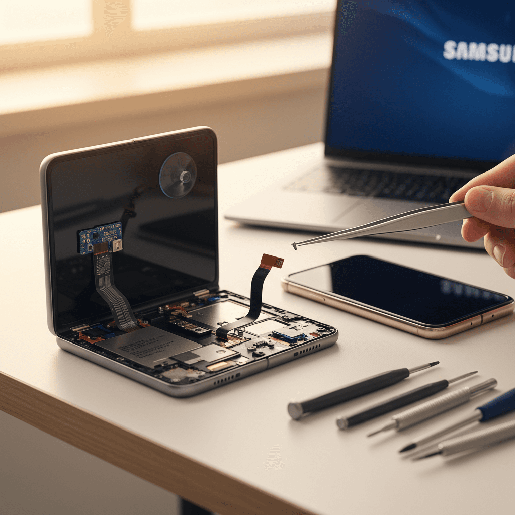 Ремонт Samsung Galaxy Z Fold и Z Flip: особенности складных телефонов