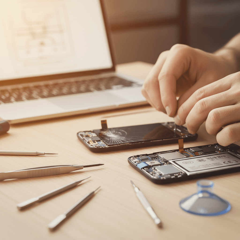 Топ-7 ошибок при самостоятельном ремонте телефона