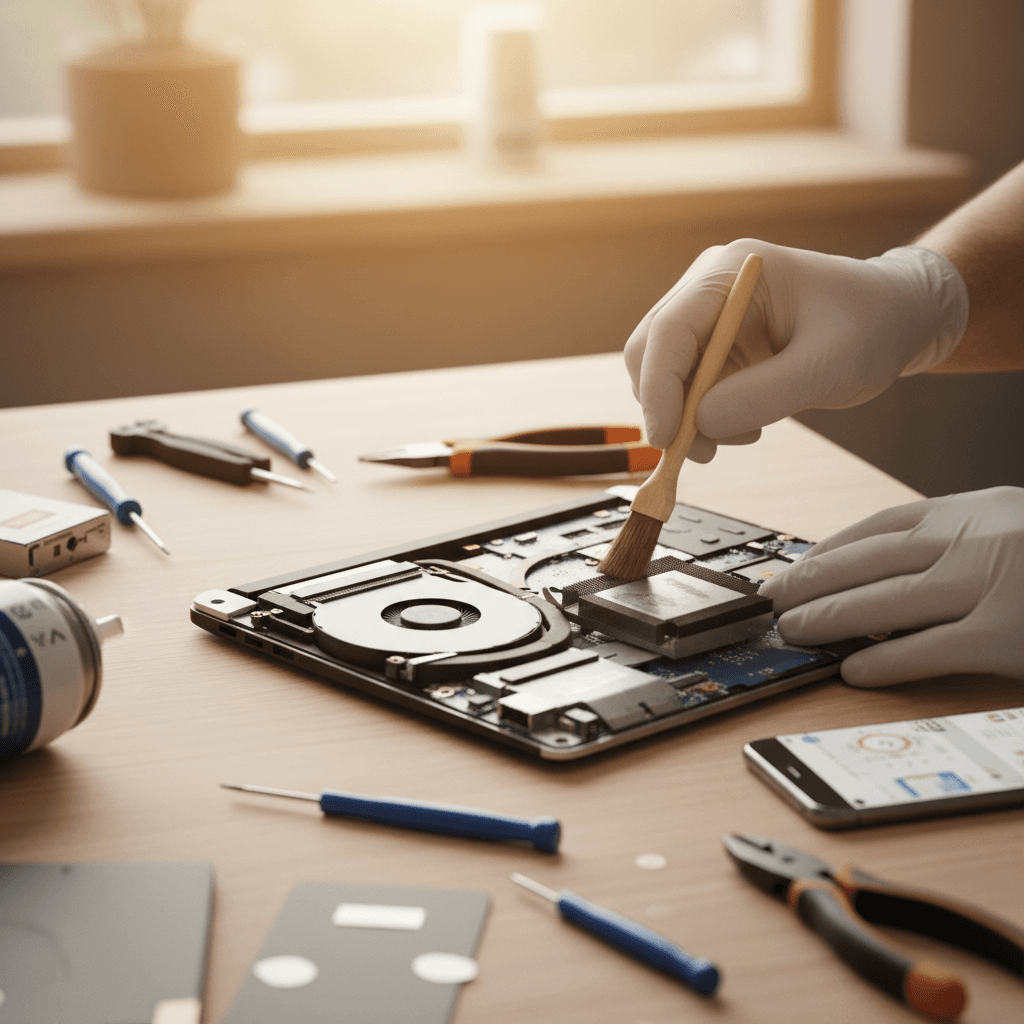 Зачем нужна регулярная чистка ноутбука и как часто её делать