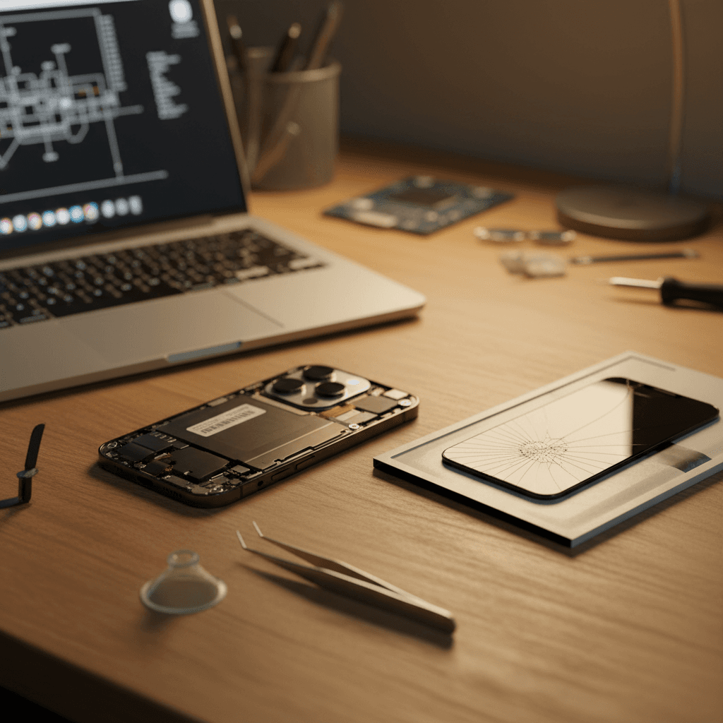 Замена экрана iPhone 16 Pro Max: цена и особенности