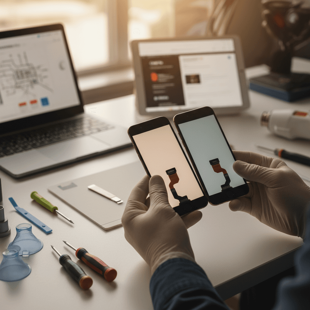 Замена экрана iPhone — оригинал или копия? Подробное сравнение