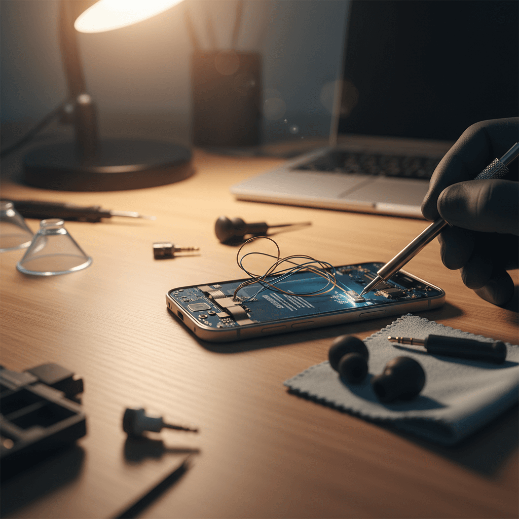 Замена разъёма наушников на телефоне: нужно ли?