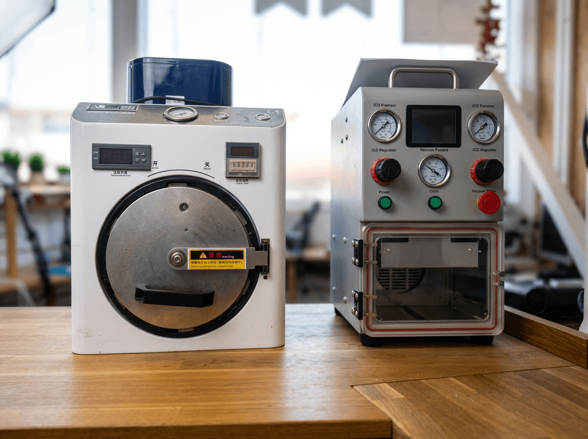 Профессиональное оборудование — автоклав и OCA-машина