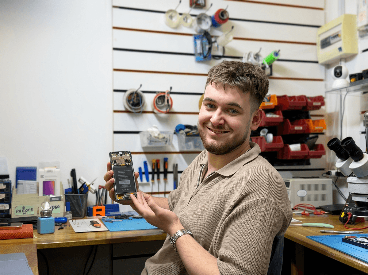 Мастер Миша — специалист по ремонту телефонов